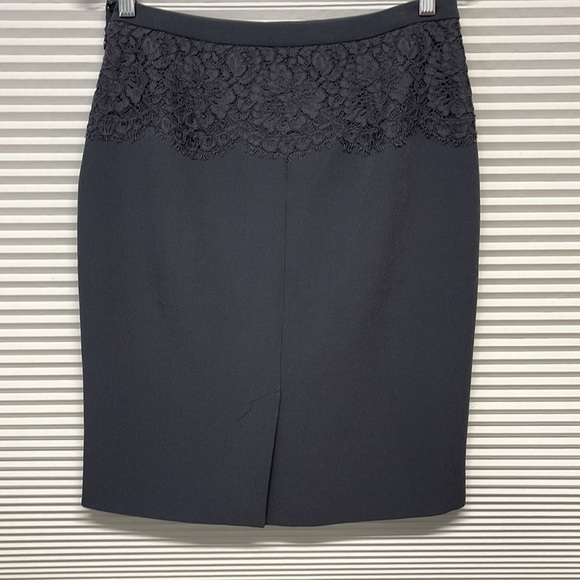 0 // Banana Republic Factory NWT Gray Lace Top Pencil Skirt - Picture 5 of 11